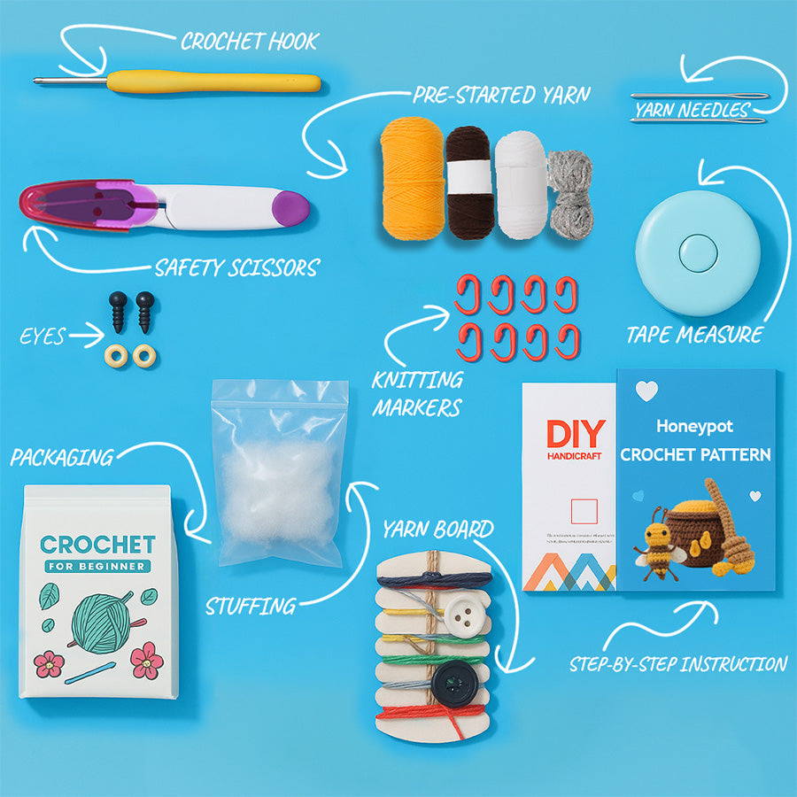 Honeypot Crochet Kit