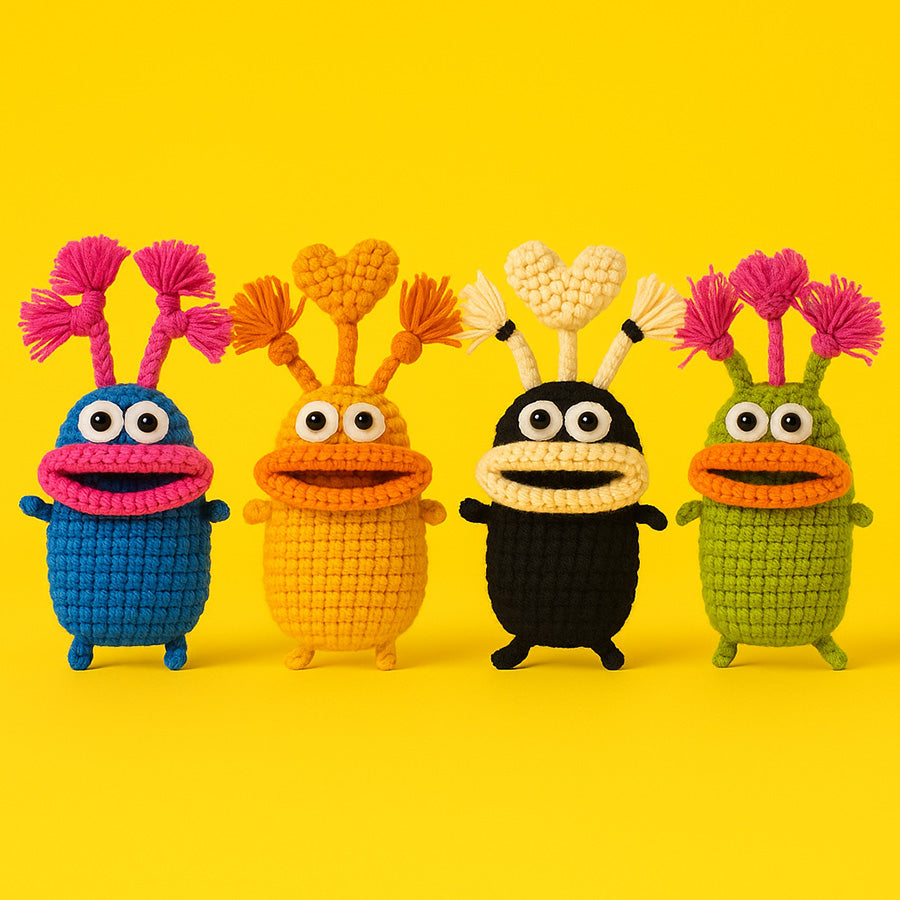 Silly Sausage Squad Crochet Kit