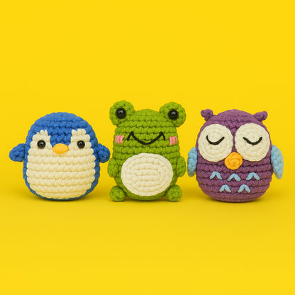 Forest Friends Trio Crochet Kit