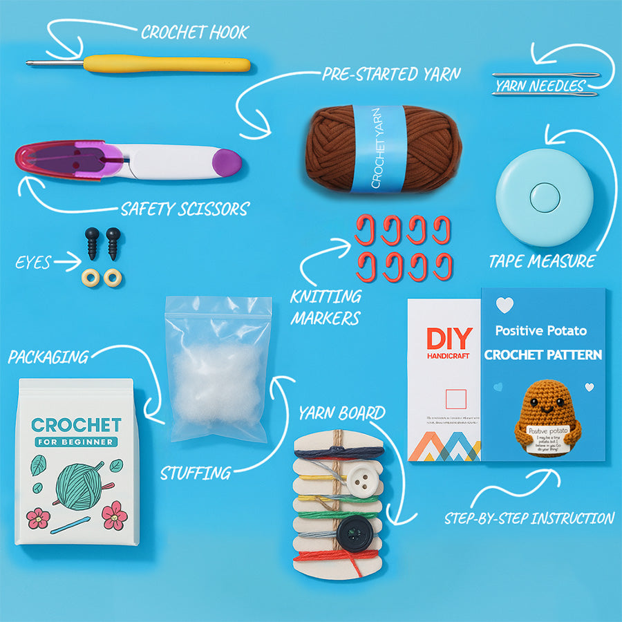 Positive Potato Crochet Kit