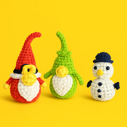 Christmas Trio Crochet Kit
