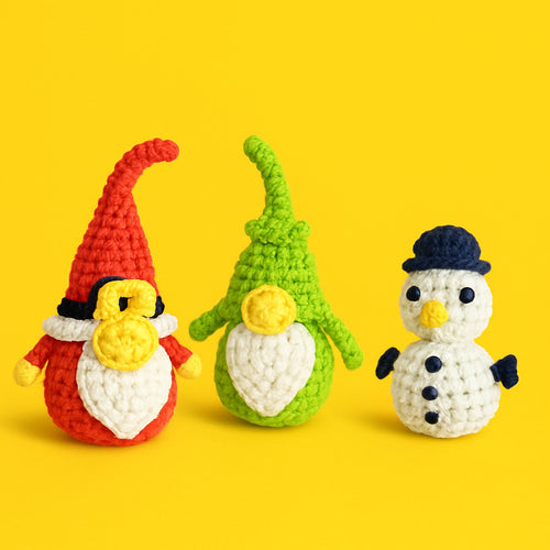 Christmas Trio Crochet Kit