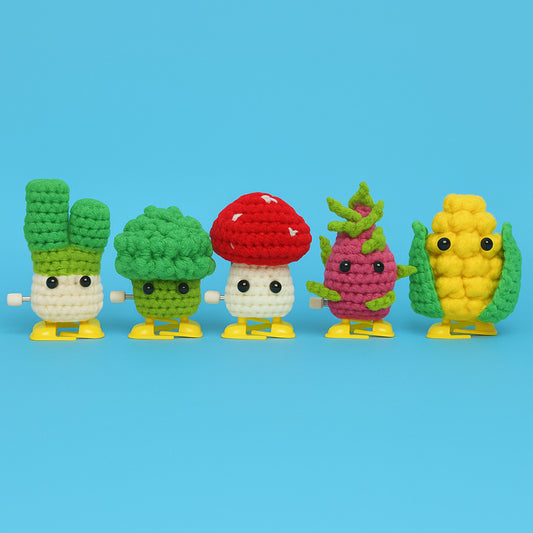 Walking Veggies Crochet Kit