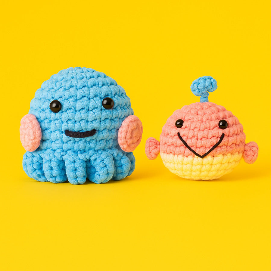 The Ocean Pals Crochet Kit