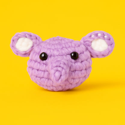 Ellie the Calf Elephant Crochet Kit