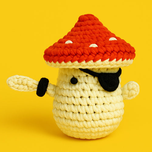 Captain Shroom Crochet Kit