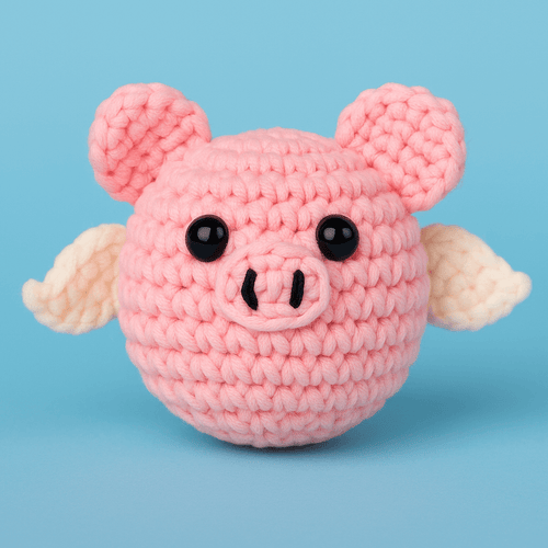 Angel Pig Crochet Kit
