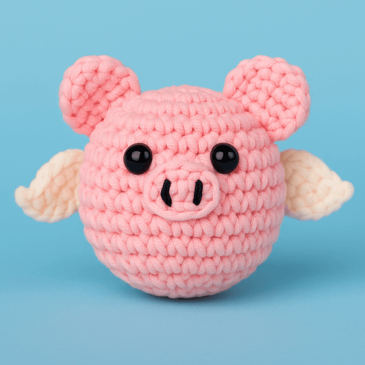 Angel Pig Crochet Kit