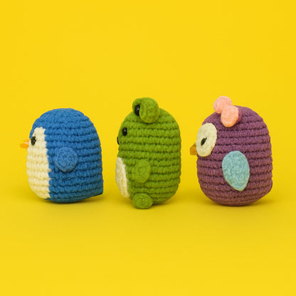 Forest Friends Trio Crochet Kit