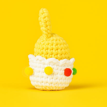 Eggshell Rabbit Crochet Kit