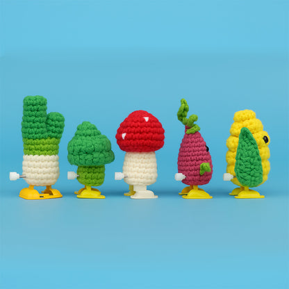Walking Veggies Crochet Kit