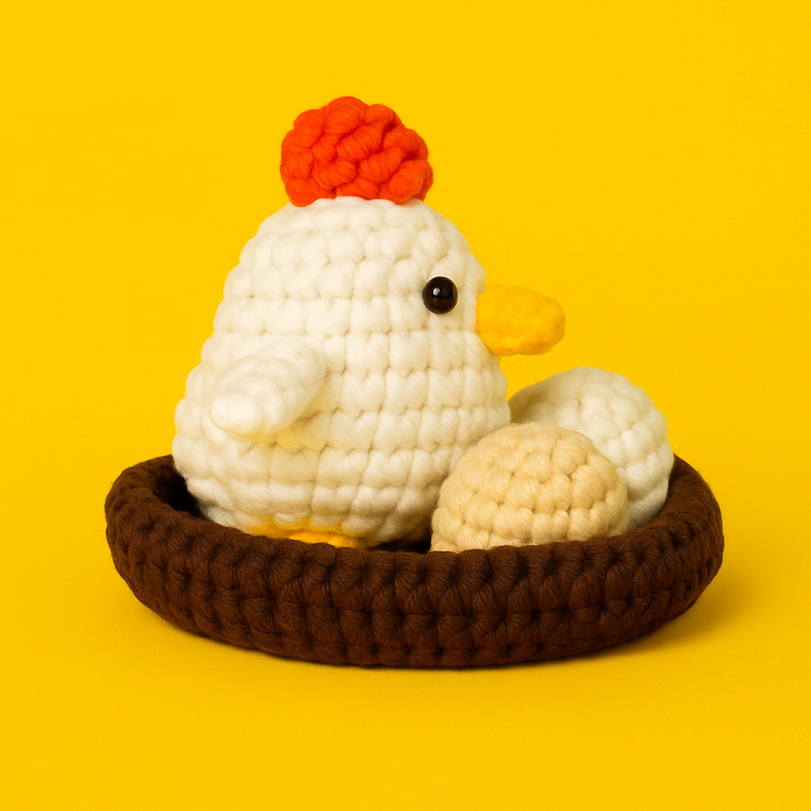 Chickens Family Crochet Kit
