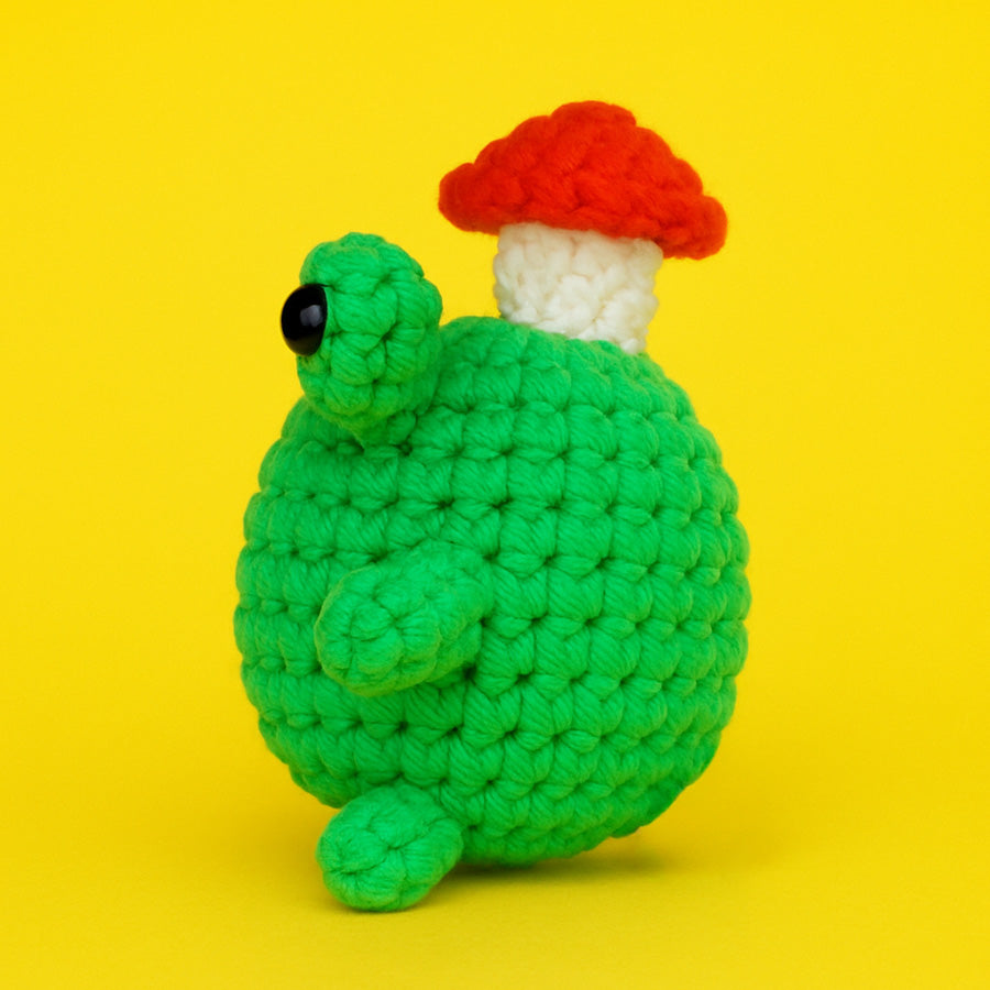 Sprig the Mushroom Frog Crochet Kit