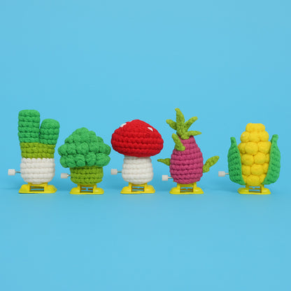 Walking Veggies Crochet Kit
