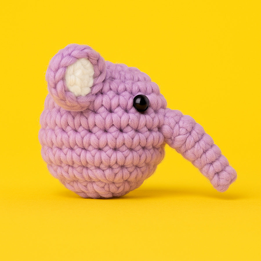 Ellie the Calf Elephant Crochet Kit
