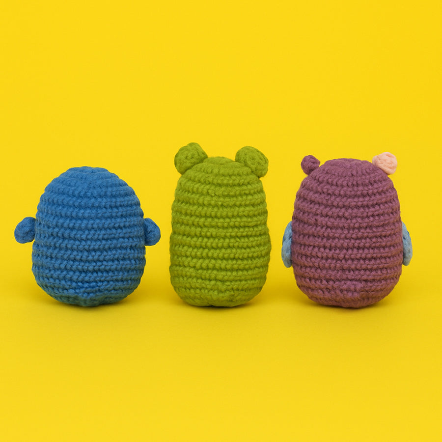 Forest Friends Trio Crochet Kit