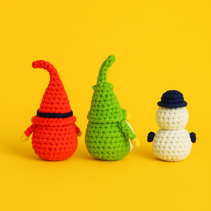 Christmas Trio Crochet Kit