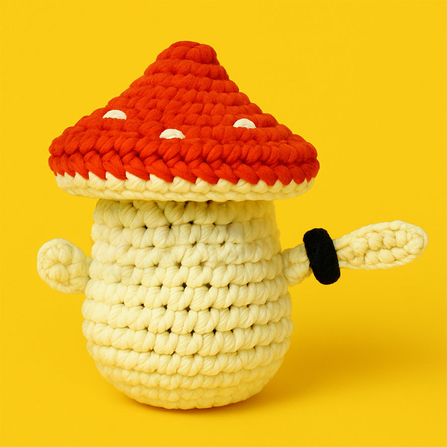 Captain Shroom Crochet Kit