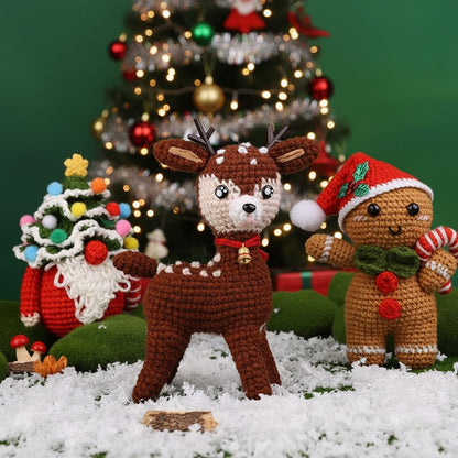 Festive Friends Trio Bundle Crochet Kit