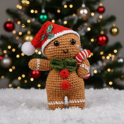 Gingy the Cookie Crochet Kit