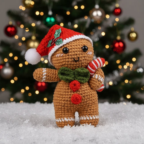 Gingy the Cookie Crochet Kit