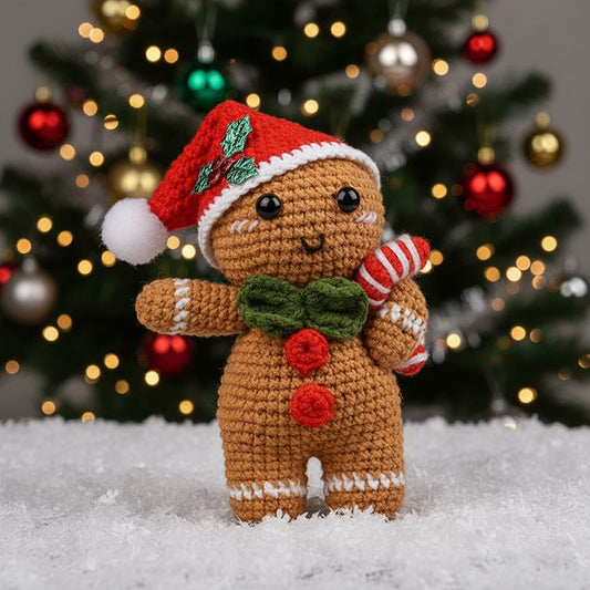 Gingy the Cookie Crochet Kit