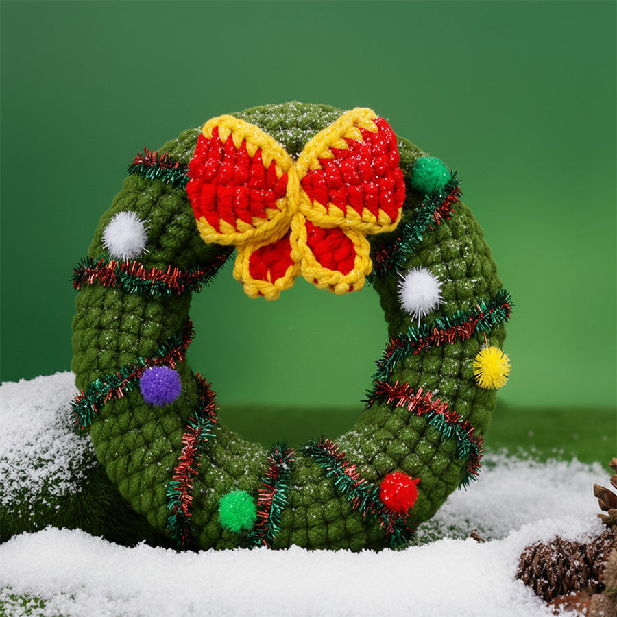 Holly the Christmas Wreath Crochet Kit