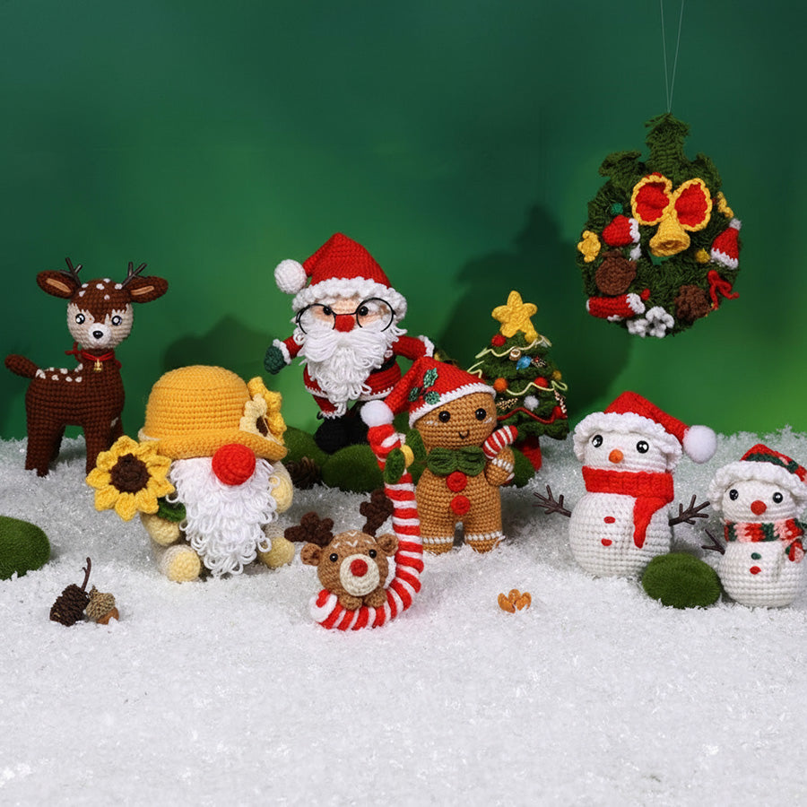 Merry Stitchmas Squad Mega Bundle Crochet Kit